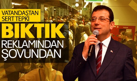 İstanbul'da metro arızasına vatandaştan tepki: Bıktık reklamından şovundan
