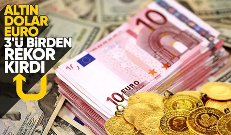 Merkez'in faiz gram altın, dolar ve euroda rekor gelişmişti! 23 Haziran Cuma altın ve döviz kurunda yükseliş devam ediyor