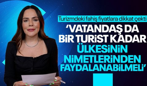 'Buket Aydın ile Haftalık' programında Buket Aydın, Turizm Bakanı Ersoy'a seslendi