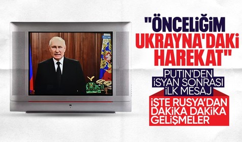 Son dakika! Rusya Devlet Başkanı Putin'den 24 saatlik Wagner krizinin ardından yeni açıklama