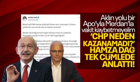AK Partili Hamza Dağ’dan Merdan Yanardağ'ı savunan Kemal Kılıçdaroğlu'na tepki: Öcalan’ı öven bir şüphelidir