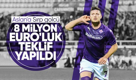 Galatasaray'a Sırp golcü! Luka Jovic'e 8 milyon euro'luk teklif