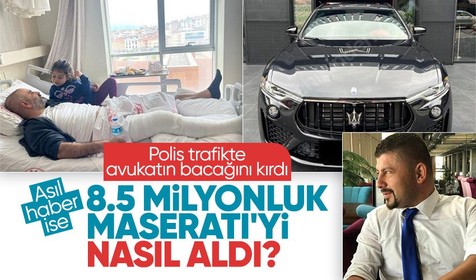Trafikte tartışmadan kaçan avukat dehşeti yaşadı! Kendisini döven 8,5 milyonluk arabası olan kişi polis çıktı! Mal varlığı şoke etti