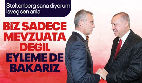 Cumhurbaşkanı Recep Tayyip Erdoğan, NATO Genel Sekreteri Jens Stoltenberg ile telefonda görüştü