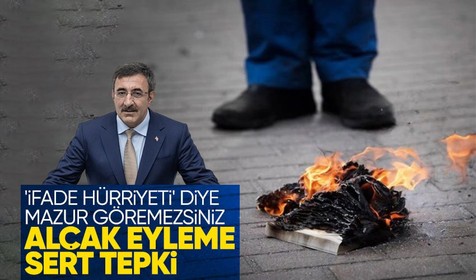 Cumhurbaşkanı Yardımcısı Cevdet Yılmaz’dan İsveç'teki alçak eyleme tepki: İfade hürriyeti kisvesi altında, nefret suçlarını mazur gösteremezsiniz