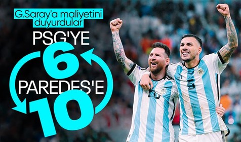 Leandro Paredes'in Galatasaray'a maliyetini duyurdular! PSG'ye 6 Paredes'e 10 milyon euro...
