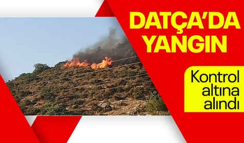 SON DAKİKA! Muğla'nın Datça ilçesindeki ormanlık alanda yangın çıktı