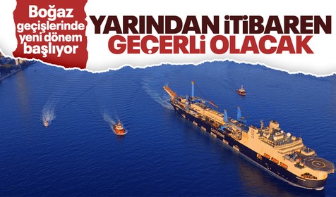 Bakan Uraloğlu'ndan gemi geçişleriyle ilgili önemli açıklama: Yarından itibaren geçerli olacak