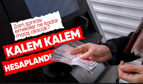 Emeklilerin yeni zamlı maaşları 3 Temmuz tarihinde duyurulacak! İşte kalem kalem zamlı emekli maaşları