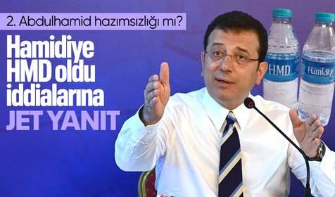 Adını Sultan Abdülhamid'den alan 125 yıllık su markasının adı değişti' iddialarına İBB'den yanıt