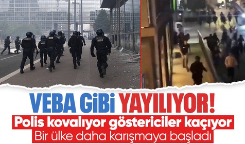 Fransa'daki protestolar Belçika'nın ardından bir ülkeye daha sıçradı