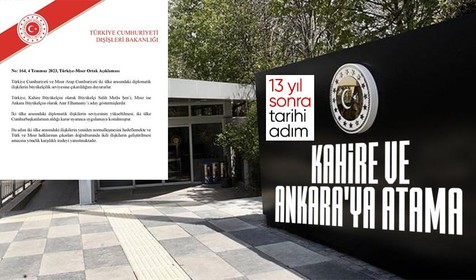 SON DAKİKA! Türkiye ve Mısır'dan ilişkilerde yeni adım! Kahire ve Ankara'ya Büyükelçi ataması