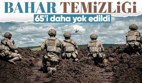 Terör örgütü PKK'ya nefes almak yok! Haziran'da 65 terörist etkisiz hale getirildi