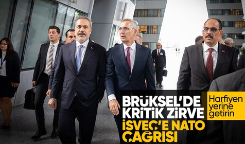 Dışişleri Bakanı Hakan Fidan'dan İsveç'e çağrı: Terörle mücadelede sağlam tavır benimsemesi şart