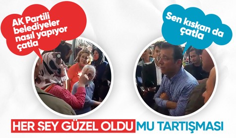 Ekrem İmamoğlu pazara indi! 'Hani her şey güzel olacaktı' diyen vatandaşa: Kıskan da çatla