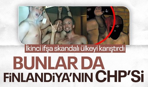 Finlandiya siyasetinde ikinci ifşa şoku! Solcu Lindtman çıplak ve Nazi selamı verirken görüntülenmiş