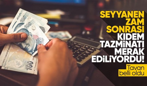 Memurlara yapılan seyyanen zammın ardından gözler kıdem tazminatına çevrildi! Detaylar belli oldu