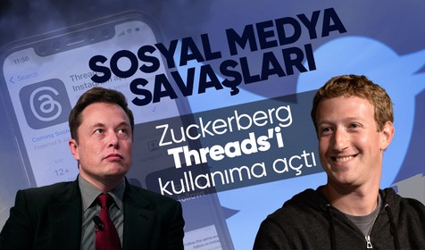 Twitter'a rakip sosyal medya platformu Threads kullanıma açıldı