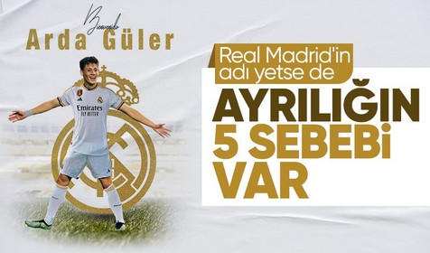 Arda Güler'in Fenerbahçe'den ayrılığının perde arkası! Real Madrid'e gitmesinin 5 sebebi...