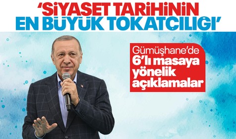 Gümüşhane'de toplu açılış törenine katılan Cumhurbaşkanı Erdoğan'dan önemli açıklamalar