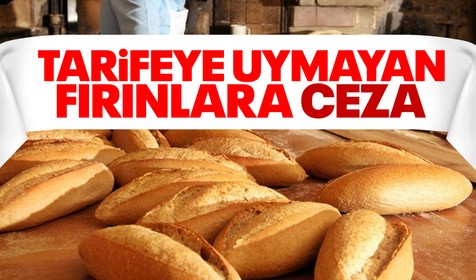 İstanbul'da ekmek fiyat tarifesine uymayan 116 fırına ceza kesildi