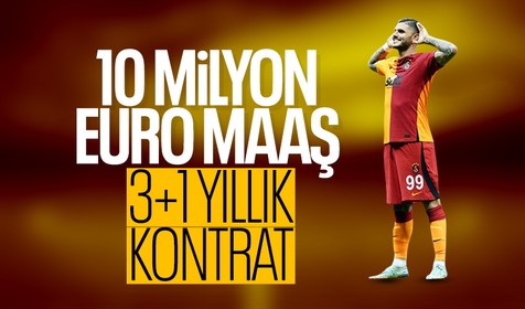 Icardi'nin Galatasaray'dan alacağı maaş belli oldu! 10 milyon euro...