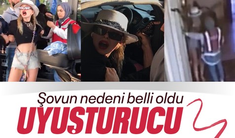 İstanbul Beyoğlu'nda genç kadın polisi çileden çıkarttı! Aramada uyuşturucu bulundu