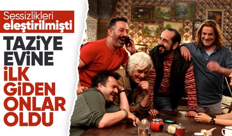 Sessizlikleri eleştirilen Zafer Algöz, Cem Yılmaz ve Ozan Güven, Özkan Uğur'un ailesine taziyeye gitti