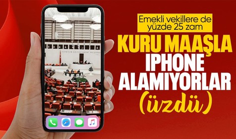 Emekli milletvekillerine de yüzde 25 zam yapılacak
