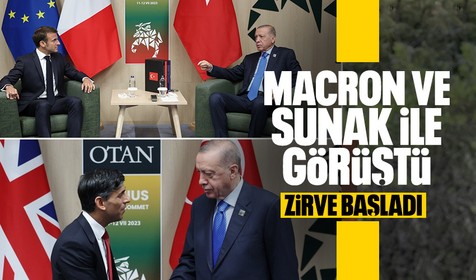 SON DAKİKA! Cumhurbaşkanı Erdoğan NATO Liderler Zirvesi'nde görüşmelerine devam ediyor!