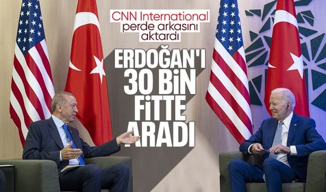 ABD Başkanı Biden Cumhurbaşkanı Erdoğan'ı 30 bin fitte aradı! CNN International detayları açıkladı