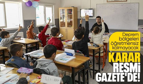Öğretmen atamalarına ilişkin yönetmelik yayımlandı: 3. hizmet bölgeleri belli oldu