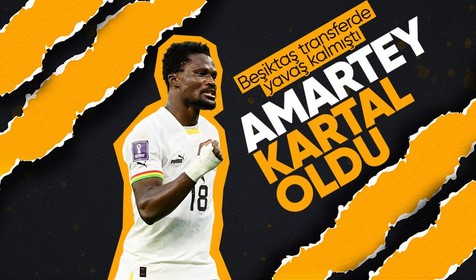 Beşiktaş Ganalı stoper Amartey'i transfer etti! 3 yıllık imza