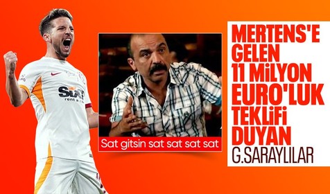 Galatasaray'a büyük piyango! Mertens'e 11 milyon euro'luk teklif