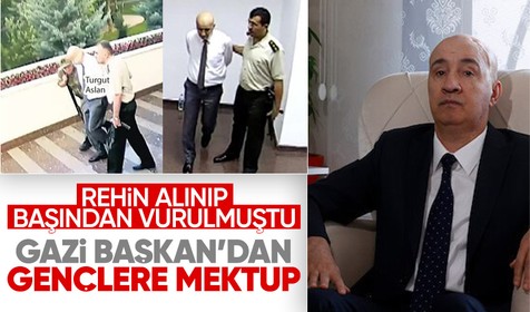 15 Temmuz'da FETÖ'cü askerler tarafından başından vurularak Gazi olan Turgut Aslan gençlere mektup yazdı