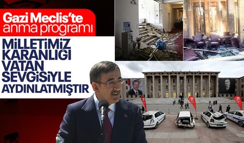 TBMM'de 15 Temmuz şehitlerini anma töreni