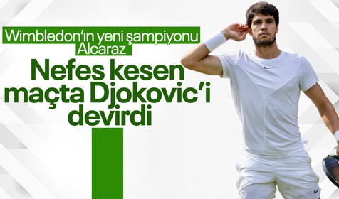 Wimbledon erkekler finalinde kazanan Carlos Alcaraz oldu!