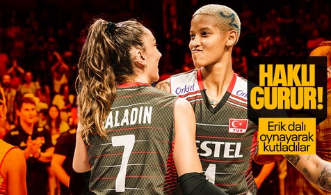 Filenin Sultanları galibiyetlerini erik dalı oynayarak kutladılar