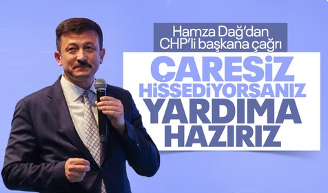 Hamza Dağ'dan Soyer’e kentsel dönüşüm çağrısı: Çaresiz hissediyorsanız yardımcı olmaya hazırız