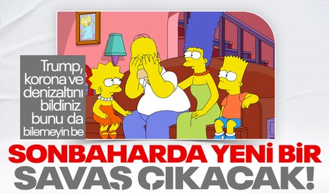 Simpsonlar yine pes dedirtiyor! Yeni tahminler sosyal medyayı salladı! 2023 sonbaharında savaş çıkacak