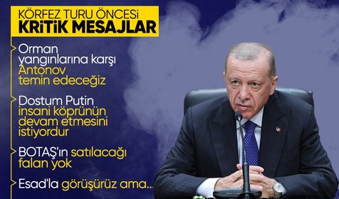 Son Dakika: Cumhurbaşkanı Erdoğan Suudi Arabistan'a hareketi öncesi açıklamalarda bulundu