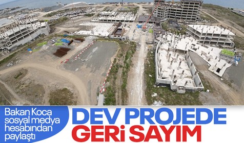 Bakan Koca sosyal medya hesabından paylaştı: Trabzon Şehir Hastanesi'nde geri sayım