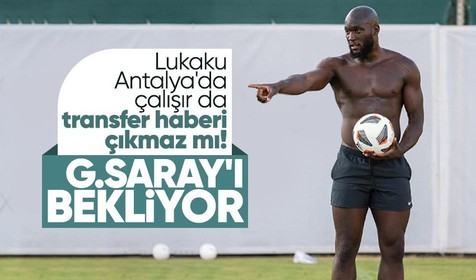 Galatasaray için flaş iddia! Romelu Lukaku haber bekliyor
