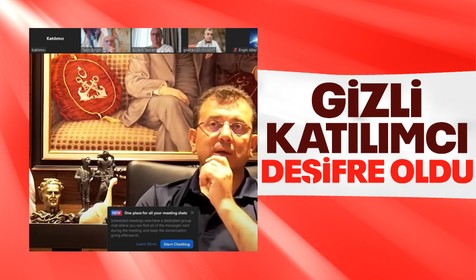 Gizli katılımcı deşifre oldu! Herkes Ekrem İmamoğlu ve diğer isimlerin ifşa olduğu videodaki gizli katılımcıyı merak ediyordu...
