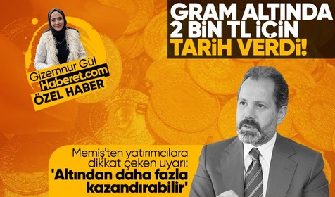 İslam Memiş'ten Haberet'e özel değerlendirme! Faiz kararı piyasaları nasıl etkiledi? Gram altında 2 bin TL için tarih verdi!