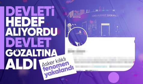 'militerdoktrin1' hesabının yöneticisi Hüseyin Dicle gözaltına alındı