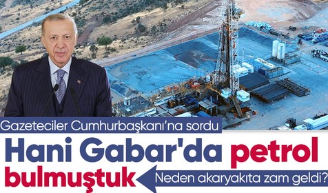 Cumhurbaşkanı Erdoğan Körfez turu dönüşü uçakta soruları cevapladı! 'Gabar'da petrol bulduk, akaryakıta neden zam geliyor?'