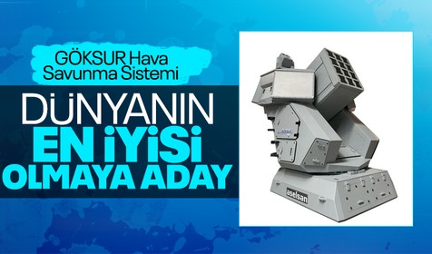 Dünyanın en iyisi olmaya aday! GÖKSUR Hava Savunma Sistemi