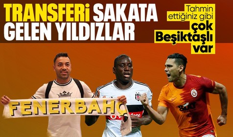 Sakatlık sebebiyle yatan transferler! Falcao, Demba Ba, Lyanco ve dahası..