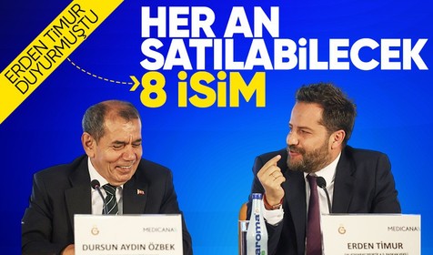 Transfer teklifi alan 8 Galatasaraylı futbolcu! Erden Timur açıklamıştı...